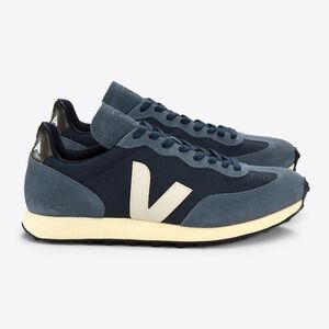 Veja Blue and Cream Sneakers